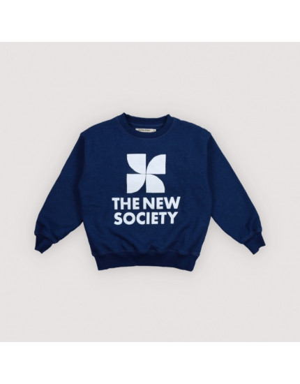 TNS Logo Sweatshirt Indigo Denim