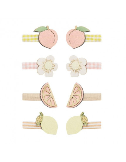 8 х Заколки Peachy Citrus Mini Multi