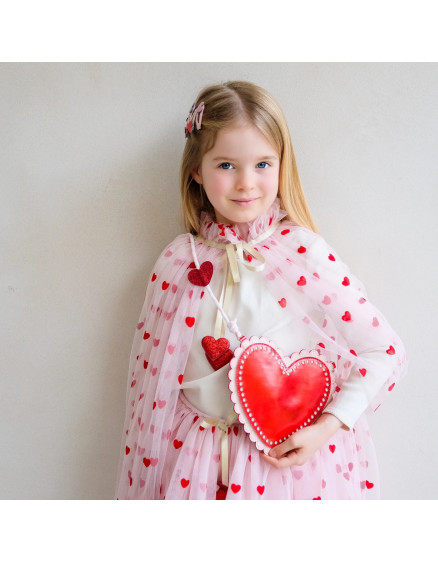 Сумочка Scalloped Heart Red 4