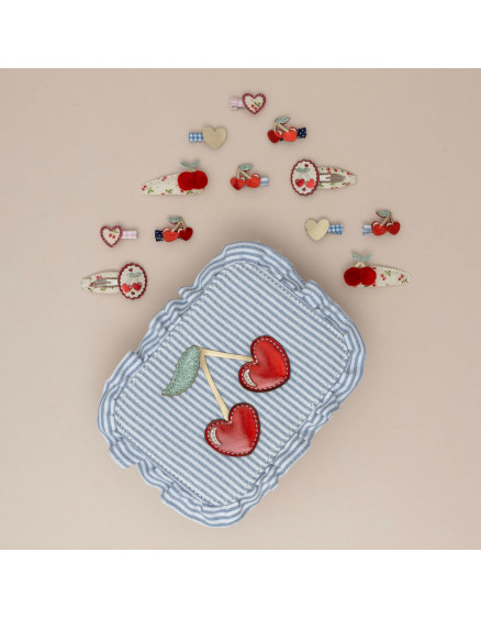 Сумочка Striped Cherry Blue 6