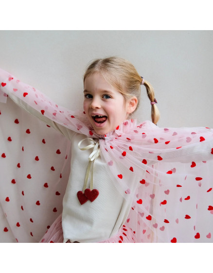 Кейп Heart Pink Multi 5