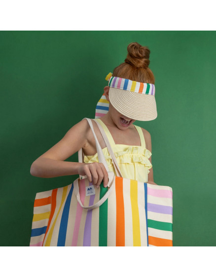 Striped Visor Multi 4