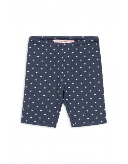 Classic Short Leggings Heart Blues