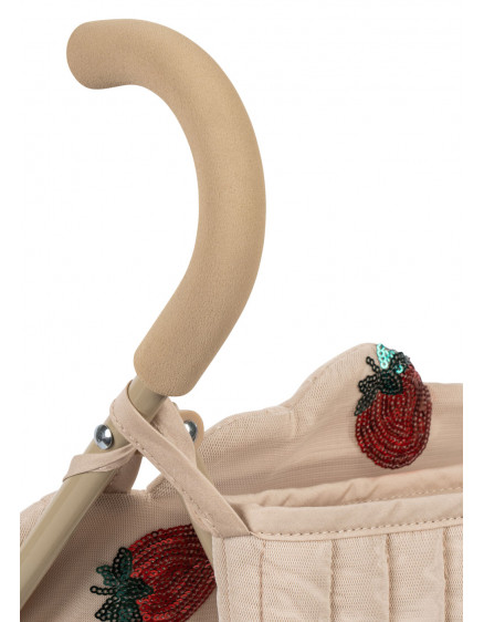 Ляльковий візочок Tulle Strawberry 3