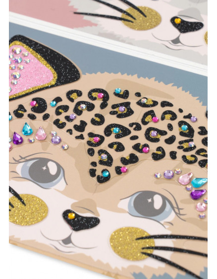 Набір наліпок на обличчя Kitty Multi 6