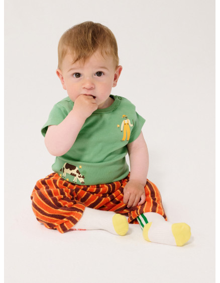 Штани Striped Brick Terry Orange 2