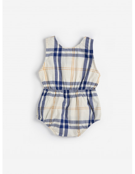 Ромпер Fun Tartan White 5