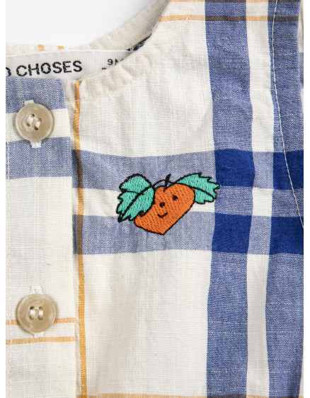 Ромпер Fun Tartan White 2