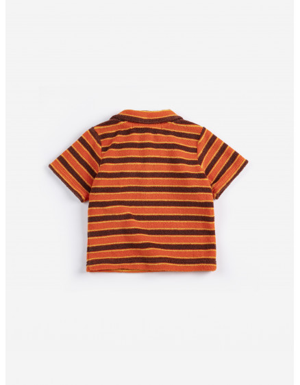 Футболка Striped Brick Orange 2