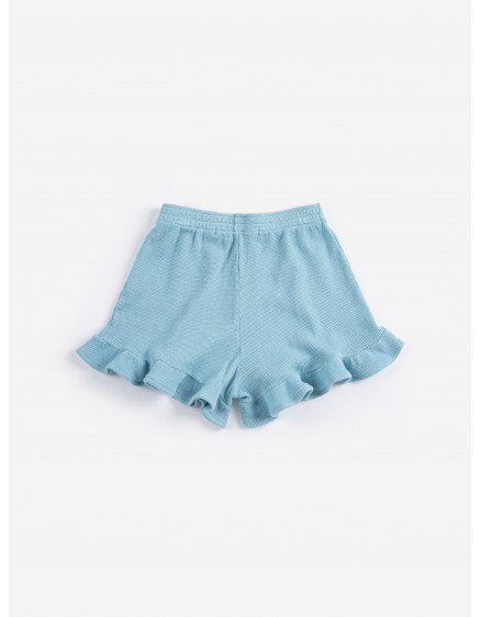 Bobo Choses Ruffled Shorts Blue 6