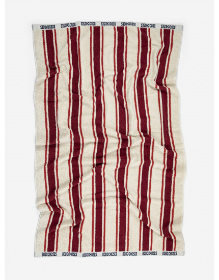 Пляжний рушник Bobo Striped Red