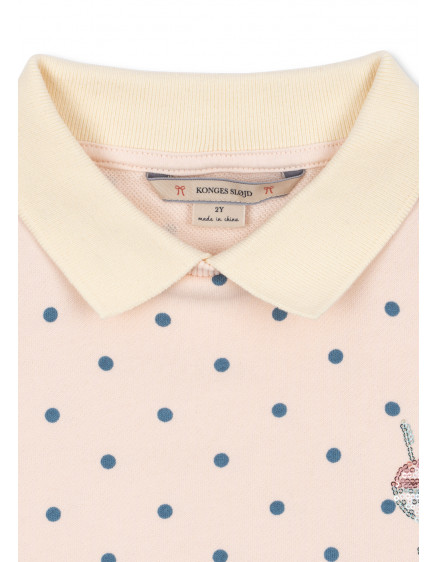 Лонсглів-поло Spotty Rosewater Dot 7