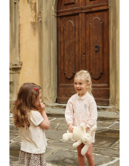 Лонсглів-поло Spotty Rosewater Dot 6