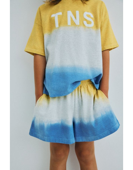Tie Dye Short Mimosa Yellow 12Y