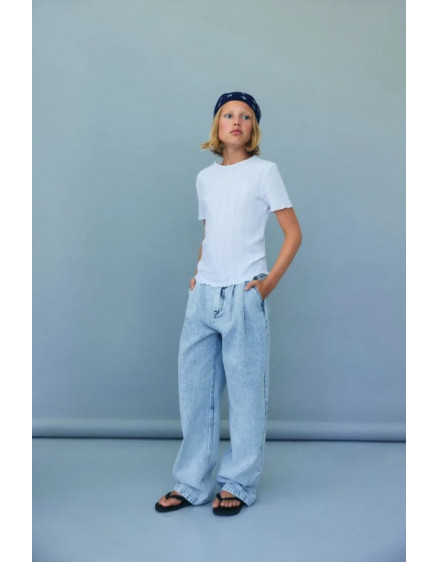 Джинси TNS Pleat Teen Bleach 5
