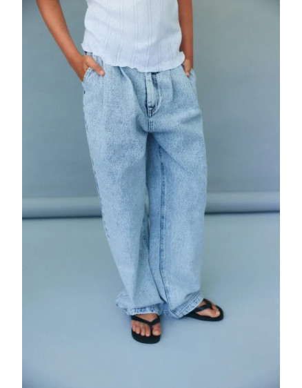 Джинси TNS Pleat Teen Bleach 3