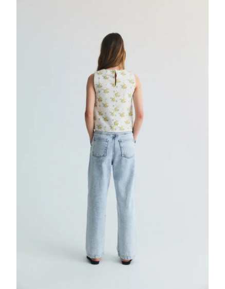 Джинси TNS Pleat Teen Bleach 2