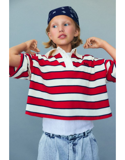 Футболка Acacia Teen Tulip Red Stripes 4