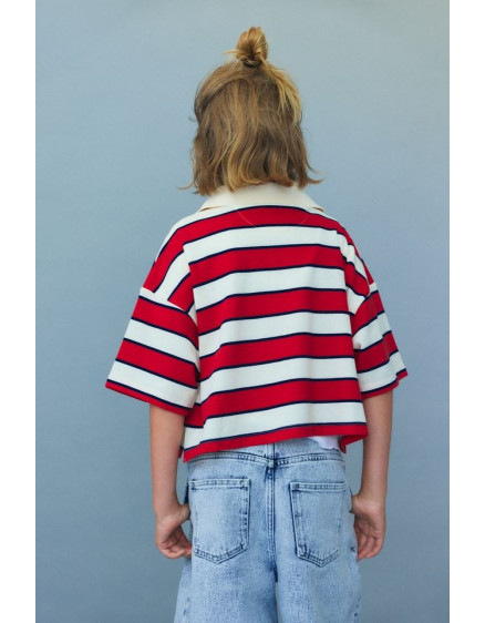 Футболка Acacia Teen Tulip Red Stripes 5
