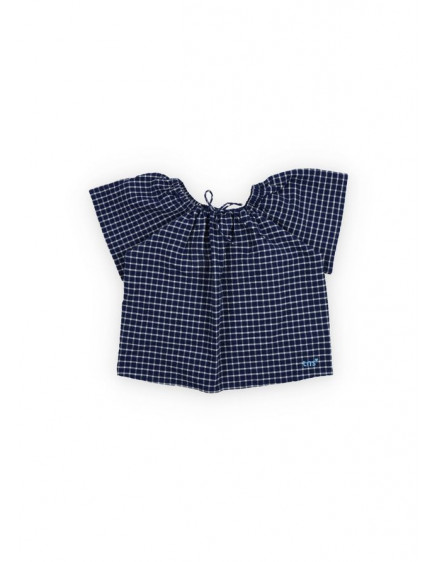 Jasmine Blouse Summer Midnight Checks 3
