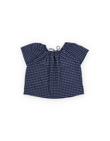 Jasmine Blouse Summer Midnight Checks 2