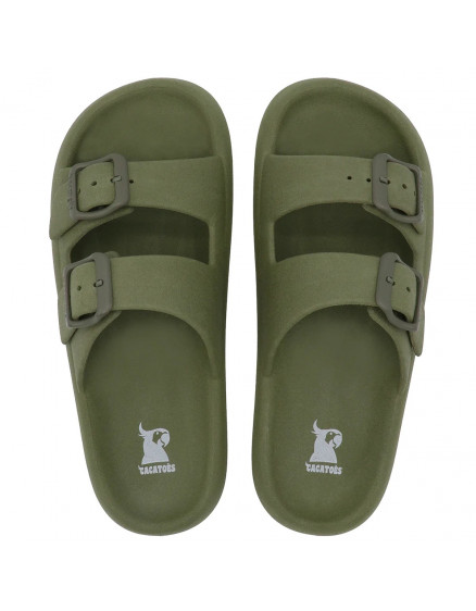 Шльопанці Jessy Dark Khaki 3