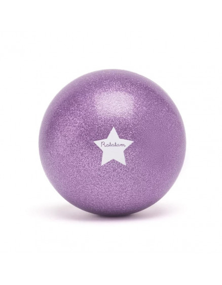 М'яч Glittery Purple Tiger 10 см 4