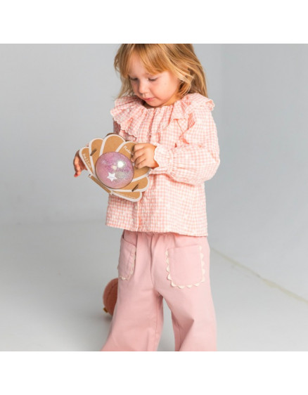 Seashell balloon 10 cm – Pink 3