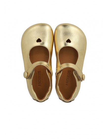 Туфлі Mary Jane Heart Gold 2