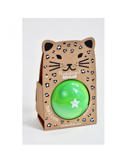 М'яч Green & Yellow Tiger 10 см 2