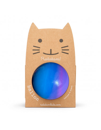 Gum balloon 15 cm – Blue & Purple One Size