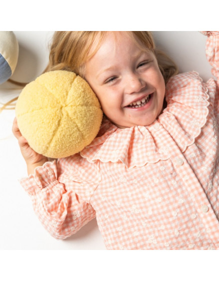 12cm Teddy Bear Ball – Peach Pink 2