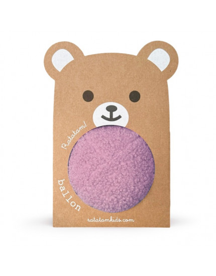 12cm Teddy Bear Ball – Purple One Size