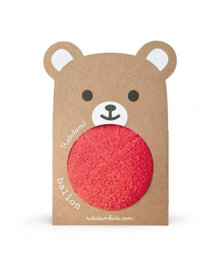 12cm Teddy Bear Ball – Red 4