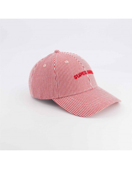 Super Mama Striped Cap Adult 6
