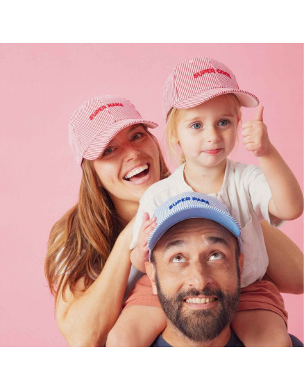 Super Mama Striped Cap Adult 4
