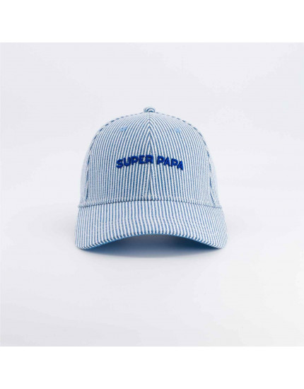 Super Dad Striped Cap Adult One Size