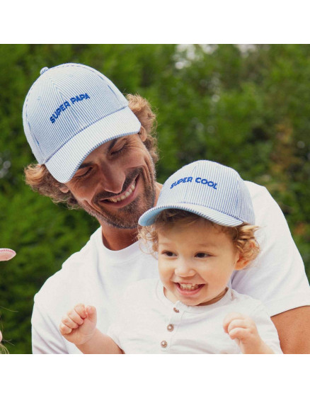 Super Dad Striped Cap Adult 4