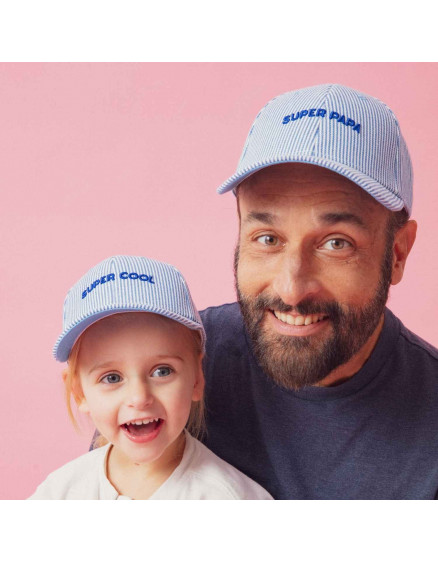 Super Dad Striped Cap Adult 2