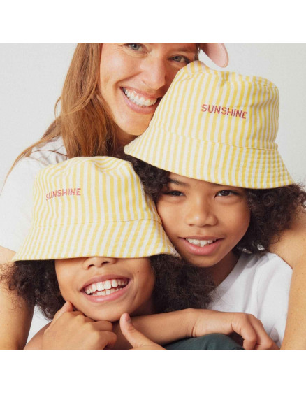 Sunshine Bucket Hat Stripe Child 7