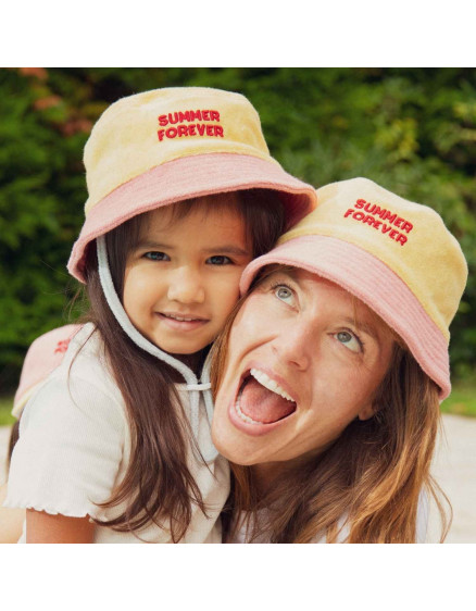 Двостороння панама Summer Forever Pink 4