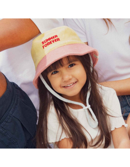 Двостороння панама Summer Forever Pink 3