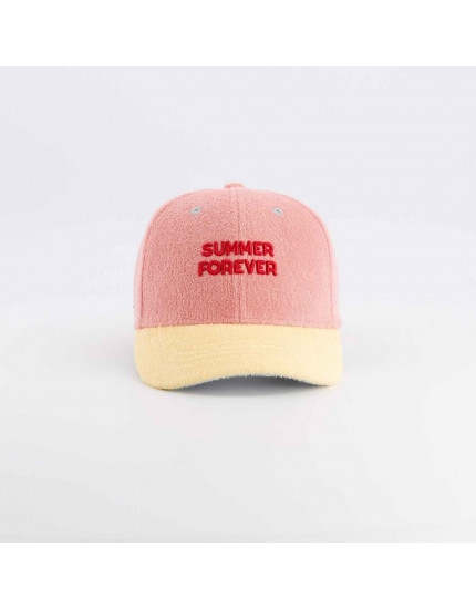 Summer Forever Pink Terry Cap Adult One Size