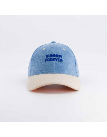 Summer Forever Terry Cap Blue Child 9-24M