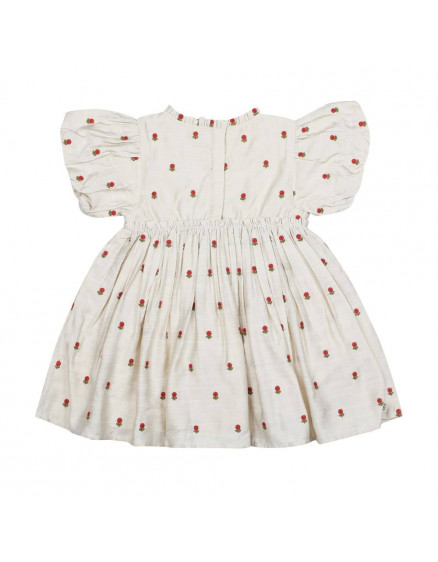 Сукня Camilla Red Roses Sand 4