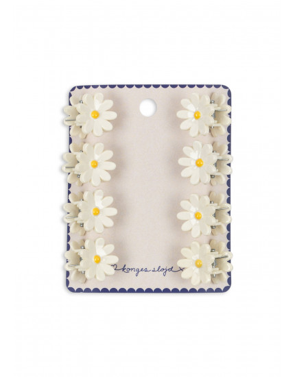 8 х Заколки Daisy Antique White