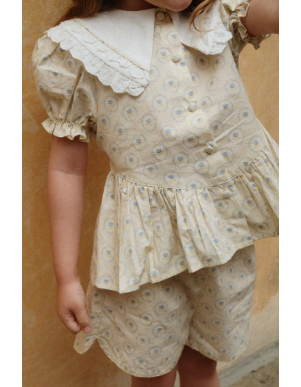 Блуза Coeur Collar Ciel Mirage 5