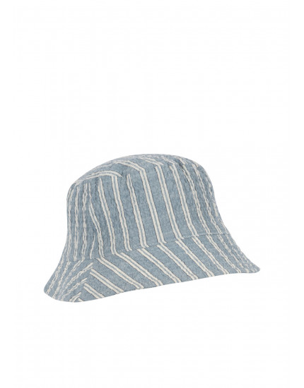 Elliot Bucket Hat Trio Bleu Stripe