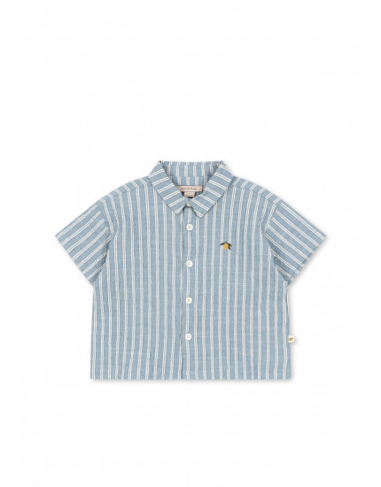 Elliot Shirt Trio Bleu Stripe