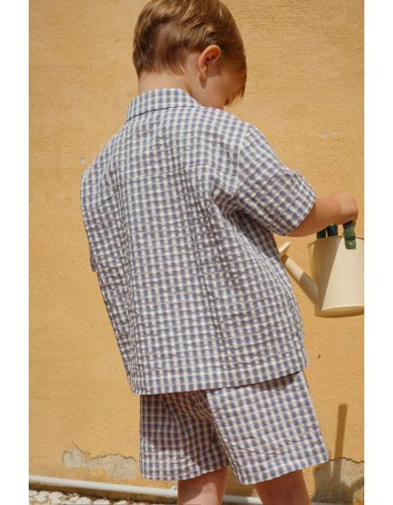 Сорочка Elliot Trio Bleu Stripe 2